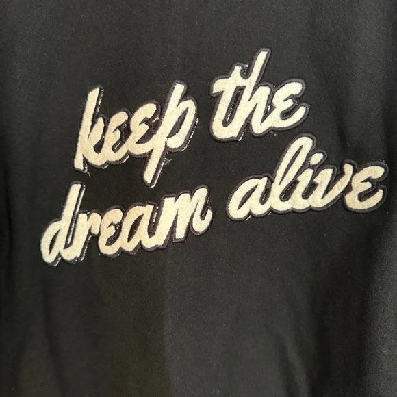 Lug Keep The Dream Alive Varsity Jacket Sz S Men's Streetwear Sports Letterman - Picture 12 of 16